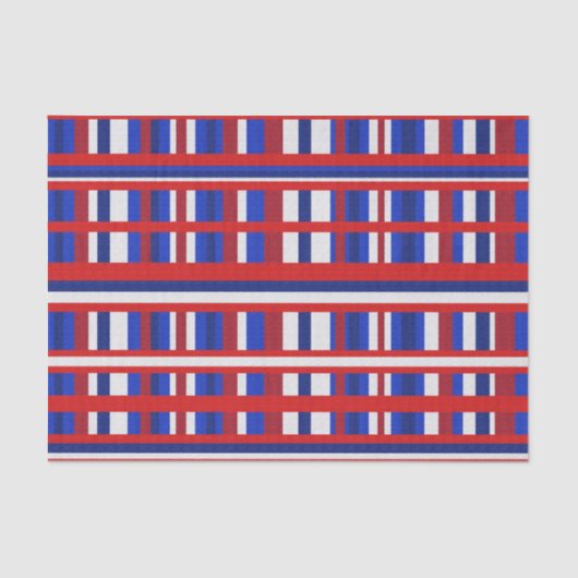 Plaid Patriot Tissuepapier (Voorkant)