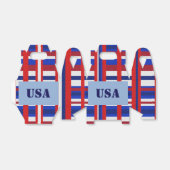 Plaid Patriot USA Bedankdoosjes (Uitgevouwen)
