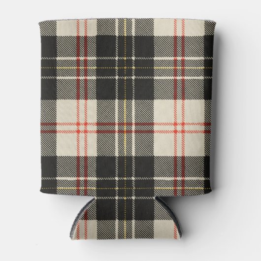 Plaid Patroon: Rood Blikjeskoeler (Voorkant)