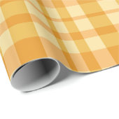 Plaid patroon van kampvuur cadeaupapier (Rol Hoek)