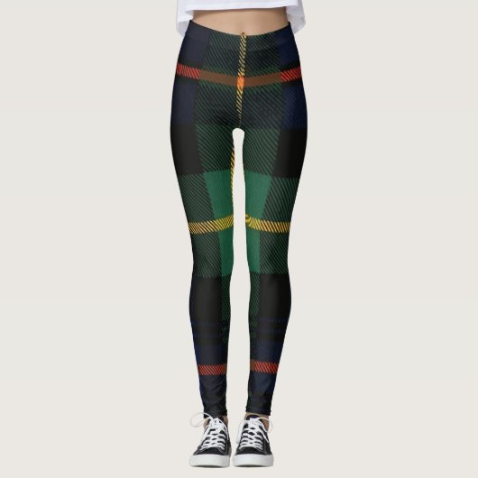 Plaid Pattern-1 Leggings (Voorkant)