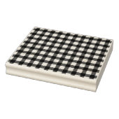 Plaid pattern Christmas Rubberstempel (Stempel)