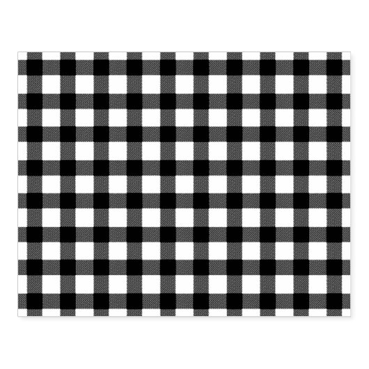 Plaid pattern Christmas Rubberstempel (Afrduk)