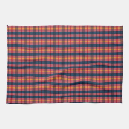 Plaid Pattern Kitchen Towel Theedoek (Horizontaal)