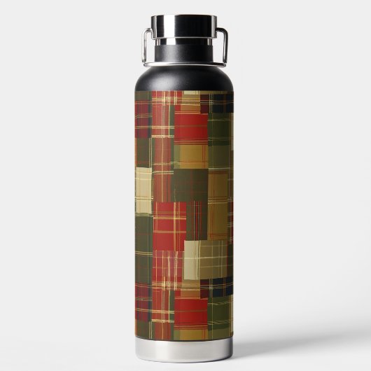 Plaid pleisters thermisch waterfles (Achterkant)