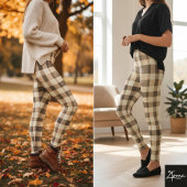 Plaid Power-Leggings Leggings