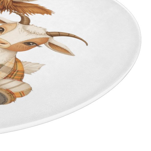 Plaid & Precious Pals Snijplank (Hoek)