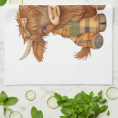 Plaid & Precious Pals Theedoek (Gevouwen)