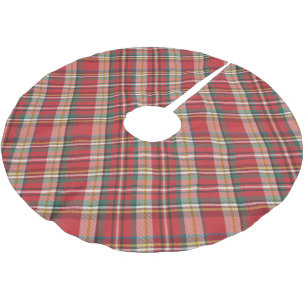 Plaid Red Rustic Christmas Kerstboom Rok