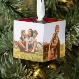 Plaid Rood Groen Familie Foto's Stewart Tartan Decoratie