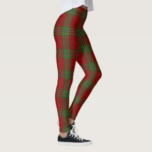 Plaid Rood Groen Kerstmis Tartan Vrouwen Leggings