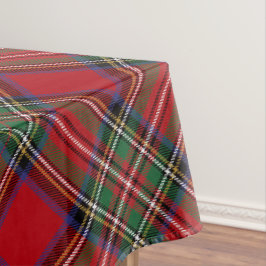Plaid Rood Groen Rustieke Clan Stewart Tartan Tafelkleed