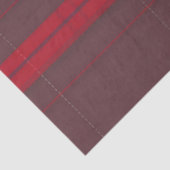 Plaid Rood Traditioneel Tartan Modern Collectie Tissuepapier (Detail)