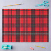 Plaid Rood Traditioneel Tartan Populair Collectie Tissuepapier (Craft)