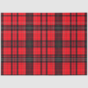 Plaid Rood Traditioneel Tartan Populair Collectie Tissuepapier