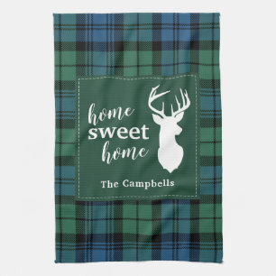 Plaid Rusical Custom Clan Campbell Tartan Theedoek