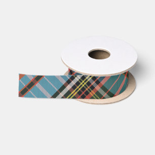 Plaid Rustic Anderson Classic Tartan Satijnen Lint
