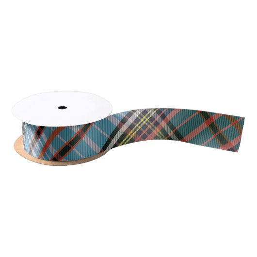 Plaid Rustic Anderson Classic Tartan Satijnen Lint (Spoel)