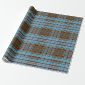 Plaid Rustic Anderson geruit Feestdagen Tartan Cadeaupapier (Uitgerold)