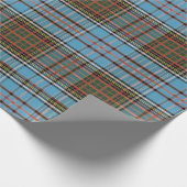 Plaid Rustic Anderson geruit Feestdagen Tartan Cadeaupapier (Hoek)