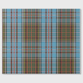 Plaid Rustic Anderson Kerst Feestdagen Tartan Cadeaupapier (Vlak)