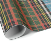 Plaid Rustic Anderson Kerst Feestdagen Tartan Cadeaupapier (Rol Hoek)