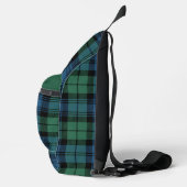 Plaid Rustic Campbell Gepersonaliseerde Tartan Sling Bag (Rechts)