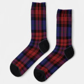 Plaid Rustic Checkered Pattern Tartan Sokken (Links)
