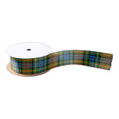 Plaid Rustic Classic Bold Tartan Satijnen Lint (Spoel)