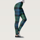 Plaid Rustic Classic Green Campbell Tartan Leggings (Rechts)
