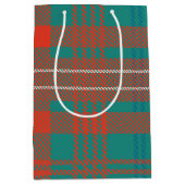 Plaid Rustic Elegante Wilson Tartan Medium Cadeauzakje (Voorkant)