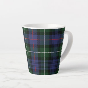 Plaid Rustic MacKenzie Green Black Tartan Latte Mok