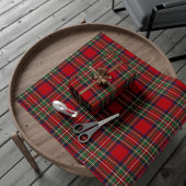 Plaid Rustic Stewart Tartan Cadeaupapier