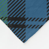 Plaid Rustiek Blauw Groen Campbell Tartan Fleece Deken (Hoek)