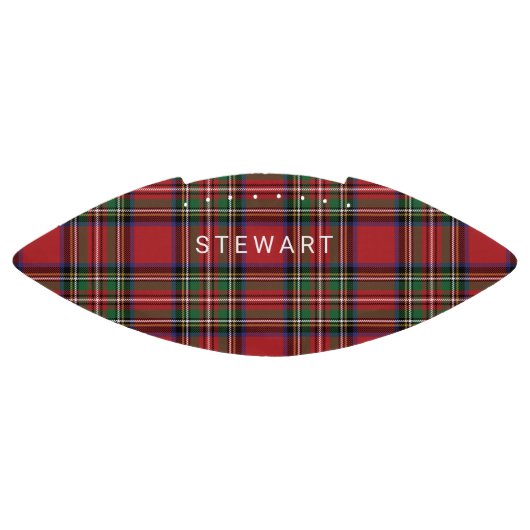 Plaid Rustiek Rood en Groen Stewart Tartan American Football (Paneel)