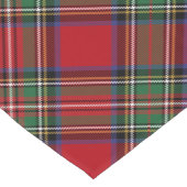 Plaid Rustiek Rood Groen Check Tartan Korte Tafelloper (Hoek)