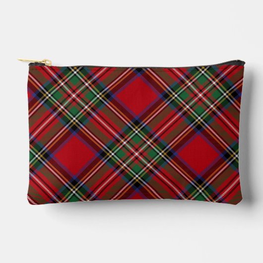 Plaid Rustiek Rood Groen Classic Stewart Tartan Etui (Voorkant)