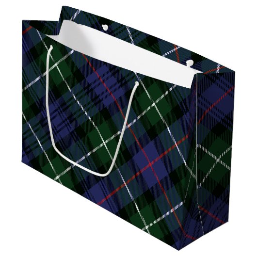 Plaid Rustieke Elegante Clan MacKenzie Tartan Groot Cadeauzakje (Voorkant Gekanteld)