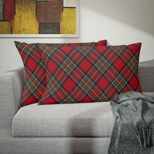Plaid Rustieke Elegante Clan Stewart Tartan Accent Kussen
