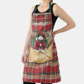 Plaid Rustieke Feestdagen Gepersonaliseerde Schatt Schort (Insitu)