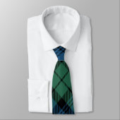Plaid Rustieke Klassieke Campbell Tartan Stropdas (Gebonden)