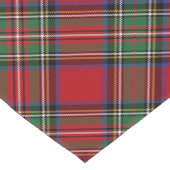 Plaid Rustieke Rode Groene Clan Stewart Tartan Korte Tafelloper (Hoek)