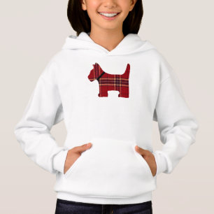 Plaid Scotty Hond Sweatshirt