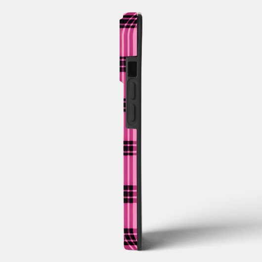 Plaid Serie, Roze Plaid Case-Mate iPhone Case (Achterkant / Links)
