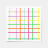 Plaid servetten (Voorkant)