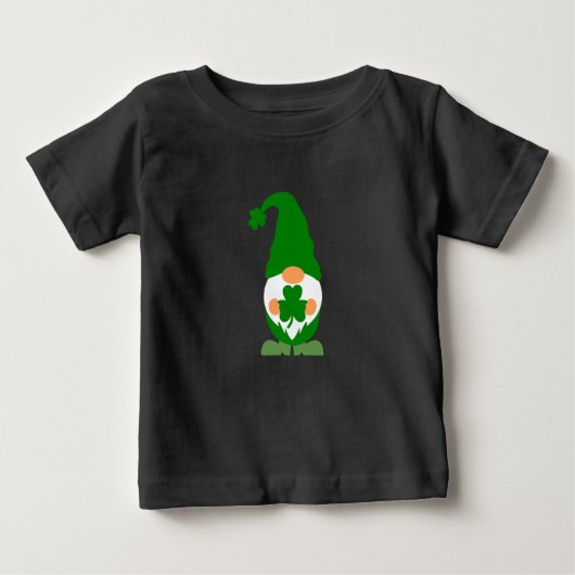 Plaid Shamrock Gnome - St. Patrick's Day Baby (Voorkant)