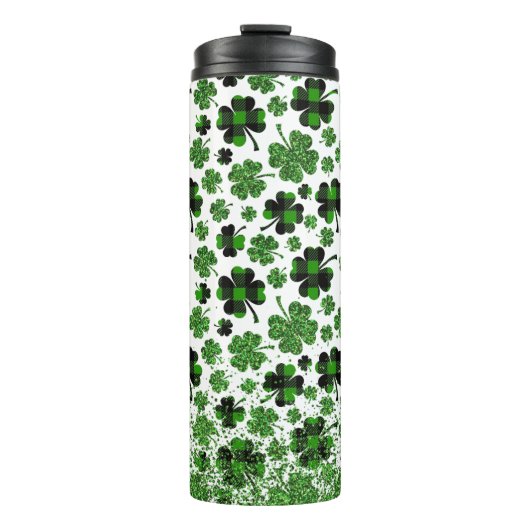 Plaid Shamrocks Delight Thermosbeker (Voorkant)
