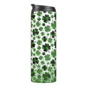 Plaid Shamrocks Delight Thermosbeker (Geroteerd rechts)