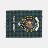 Plaid Sherpa Blanket Baillie Clan Tartan Scotland Fleece Deken (Voorkant (Horizontaal))