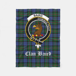 Plaid Sherpa Blanket Baird Clan Schots Fleece Deken
